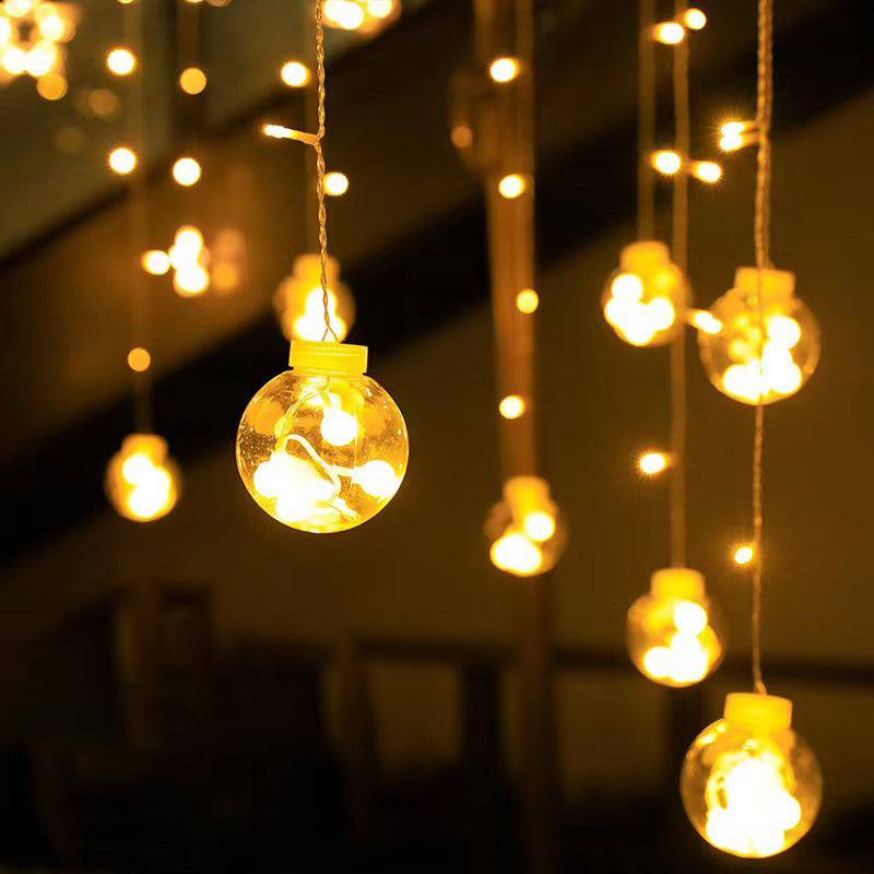 Contemporary Creative Christmas Tree Snowman LED Decoration String Lights For Living Room Lumendat