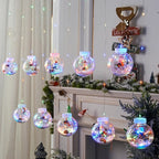 Contemporary Creative Christmas Tree Snowman LED Decoration String Lights For Living Room Lumendat