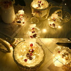 Contemporary Creative Christmas Tree Snowman LED Decoration String Lights For Living Room Lumendat