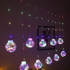 Contemporary Creative Christmas Tree Snowman LED Decoration String Lights For Living Room Lumendat