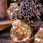 Contemporary Creative Christmas Tree Snowman LED Decoration String Lights For Living Room Lumendat
