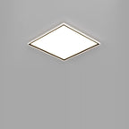 Modern Minimalist Geometric Circle Aluminum LED Flush Mount Ceiling Light For Living Room