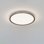 Modern Minimalist Geometric Square Aluminum Acrylic LED Flush Mount Ceiling Light For Living Room
