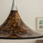 Contemporary Creative Lava Trumpet Acrylic Shade 1-Light Pendant Light For Dining Room