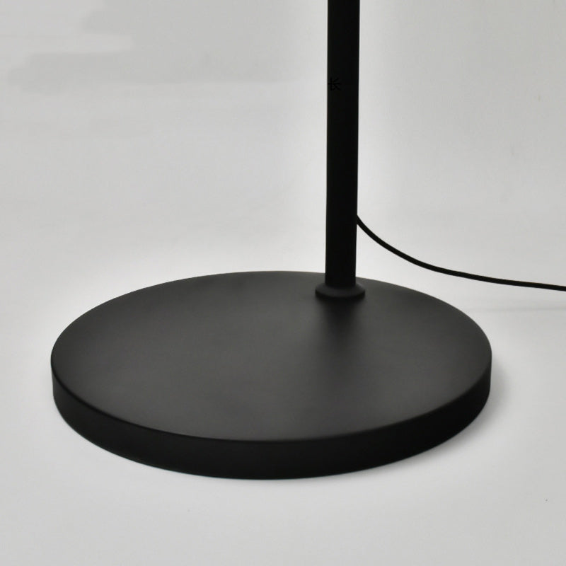 Modern Minimalist Linear Iron LED Reading Light Standing Floor Lamp For Living Room Lumendat