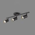 Contemporary Simplicity Iron Aluminum 3/4/5-light Track Adjustable Spotlight Semi-flush Mount Ceiling Light for Living Room