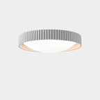 Contemporary Scandinavian Macaron Resin Acrylic Geometric Circle LED Flush Mount Ceiling Light for Bedroom