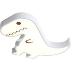 Contemporary Creative ABS Hardware Dinosaur Shade LED Flush Mount Ceiling Light For Bedroom