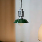 Contemporary Scandinavian Geometric Circle Aluminum 1-Light Pendant Light For Dining Room