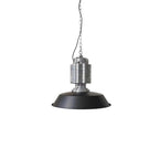 Contemporary Scandinavian Geometric Circle Aluminum 1-Light Pendant Light For Dining Room