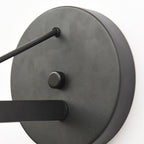 Contemporary Nordic Iron Geometric Cone 1-Light Outdoor Waterproof Wall Sconce Lamp For Garden Lumendat