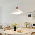Contemporary Scandinavian Geometric Cone Iron Acrylic LED Pendant Light For Living Room
