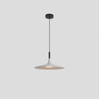 Contemporary Scandinavian Iron Cement Round LED Pendant Light For Dining Room