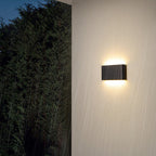 Modern Minimalist Waterproof Rectangle Aluminum LED Outdoor Wall Sconce Lamp For Outdoor Patio Lumendat