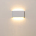 Modern Minimalist Waterproof Rectangle Aluminum LED Outdoor Wall Sconce Lamp For Outdoor Patio Lumendat