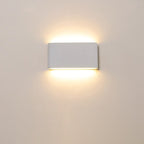 Modern Minimalist Waterproof Rectangle Aluminum LED Outdoor Wall Sconce Lamp For Outdoor Patio Lumendat