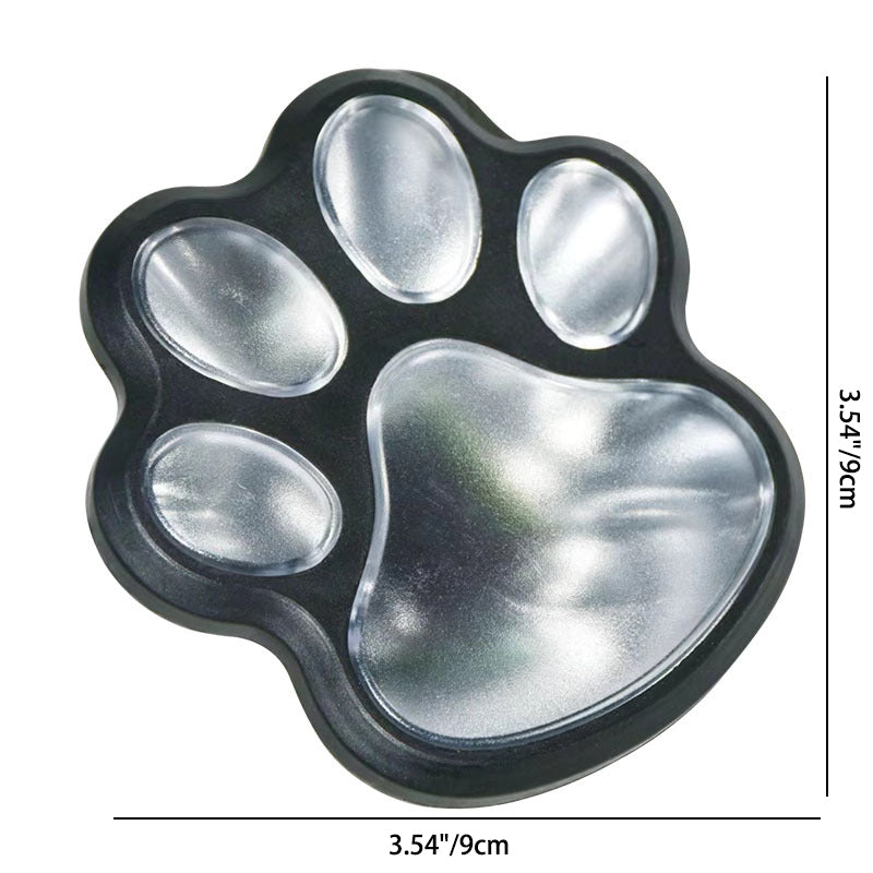 Contemporary Creative Animal Dog Paw Print LED Solar Outdoor Lawn Landscape Light For Garden Lumendat