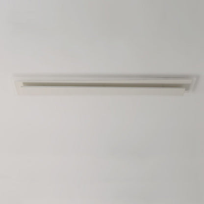 Contemporary Nordic Aluminum Acrylic Straight Line LED Flush Mount Ceiling Light For Bedroom