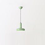 Contemporary Nordic Iron Geometric Disc 1-Light Pendant Light For Living Room