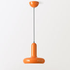 Contemporary Nordic Iron Geometric Disc 1-Light Pendant Light For Living Room