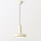 Contemporary Nordic Iron Geometric Disc 1-Light Pendant Light For Living Room