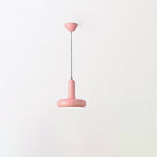 Contemporary Nordic Iron Geometric Disc 1-Light Pendant Light For Living Room