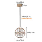 Contemporary Luxury Dual Circle Crystal Ring Glass Beads 1-Light Pendant Light For Living Room