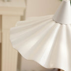 Traditional Vintage Ceramic Lotus Leaf Shade 1-light Pendant Light for Living Room BulbSquare