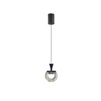 Contemporary Nordic Spherical Acrylic Aluminum LED Liftable Pendant Light For Living Room
