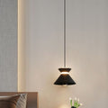 Contemporary Nordic Aluminum Iron Hourglass Shade LED Pendant Light For Bedroom