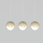 Contemporary Creative Cream Strawberry Resin 1-Light Pendant Light For Living Room