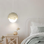 Contemporary Creative Cream Strawberry Resin 1-Light Pendant Light For Living Room