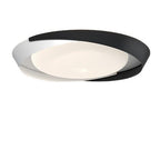 Contemporary Scandinavian Geometric Round Iron Silicone Shade LED Flush Mount Ceiling Light For Living Room