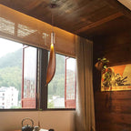 Contemporary Creative Cocoa Leaf 1/2/3-light Pendant Light Island Light for Dining Room