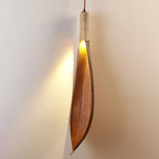 Contemporary Creative Cocoa Leaf 1/2/3-light Pendant Light Island Light for Dining Room