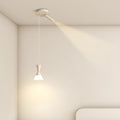 Modern Mid-Century Iron Aluminum Horn Shade LED Pendant Light Spotlight For Living Room