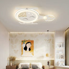 Lumendat Contemporary Creative Cartoon Helicopter Iron Acrylic LED Flush Mount Ceiling Light Kid's Lighting For Living Room Lumendat
