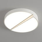 Modern Minimalist Round Square Rectangle Block Combination Iron Acrylic LED Flush Mount Ceiling Light for Bedroom