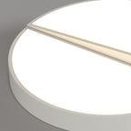 Modern Minimalist Round Square Rectangle Block Combination Iron Acrylic LED Flush Mount Ceiling Light for Bedroom