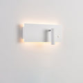 Modern Minimalist Rectangular Cylinder Spotlight Iron Aluminum LED Wall Sconce Lamp For Bedroom