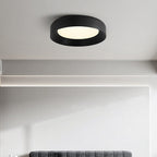 Modern Minimalist Round Dome Iron Acrylic LED Flush Mount Ceiling Light For Bedroom