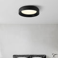 Modern Minimalist Round Dome Iron Acrylic LED Flush Mount Ceiling Light For Bedroom
