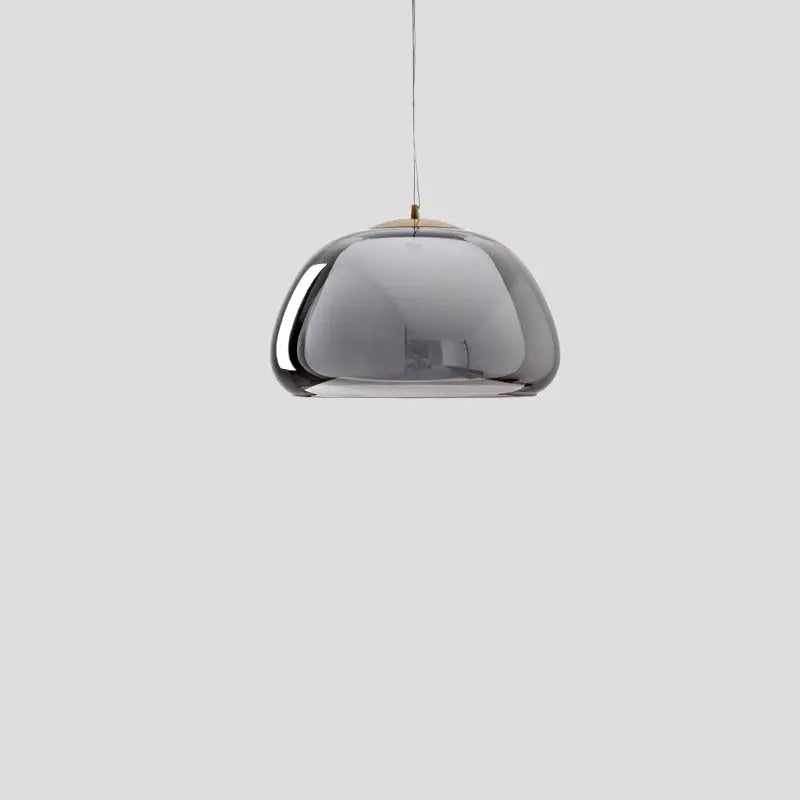 Contemporary Creative Cream Jelly Oval Iron Glass 1-light Pendant Light for Bedroom BulbSquare
