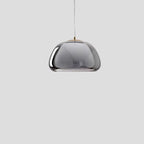 Contemporary Creative Cream Jelly Oval Iron Glass 1-light Pendant Light for Bedroom BulbSquare