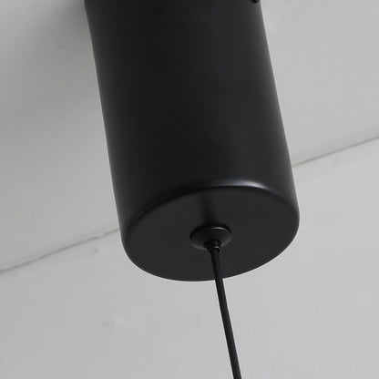 Contemporary Scandinavian Flying Saucer Round Iron Acrylic LED Pendant Light for Bedroom