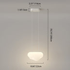 Contemporary Scandinavian Cream Cloud Star Moon PE Iron LED Pendant Light For Bedroom