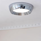 Contemporary Nordic Round Iron Acrylic LED Flush Mount Ceiling Light For Bedroom