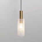 Modern Minimalist Honeycomb Grid Cylinder Iron 1-Light Pendant Light For Bedroom