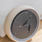 Contemporary Nordic Cream Round Dome Metal Glass LED Flush Mount Ceiling Light for Hallway