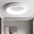 Contemporary Nordic Round Dome Iron Acrylic LED Flush Mount Ceiling Light for Bedroom